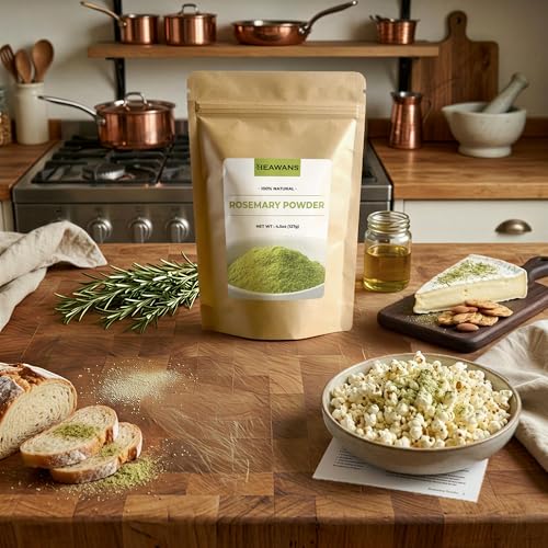 Heawans Ground Rosemary 4.5oz - Premium Quality Culinary Herb