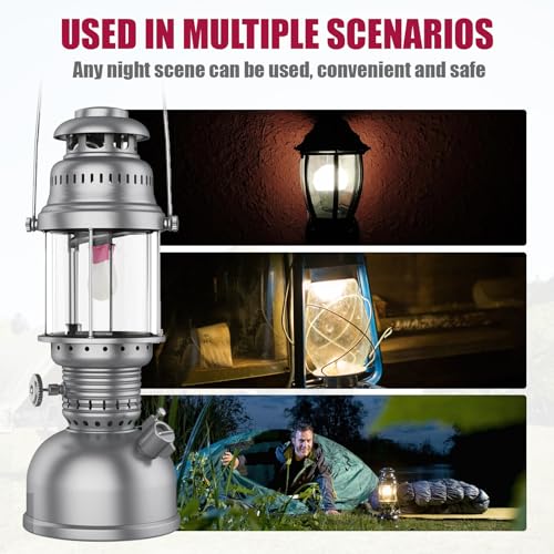 20 Pieces Propane Lanterns Mantles Gas Lamp Mantles Gas Lantern Mantles Propane Lantern Covers Mantles U-Shape Gas Lamp Mantles for Outdoor Camping Lantern (Pink)