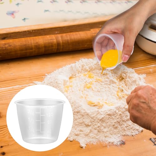 2 Pack 160ml Plastic Rice Measuring Cups for Rice Cooker & Kitchen