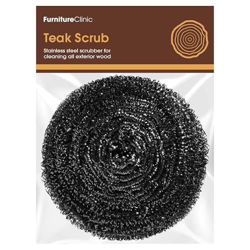 Furniture Clinic Teak Scrub for Outdoor Wood Cleaning