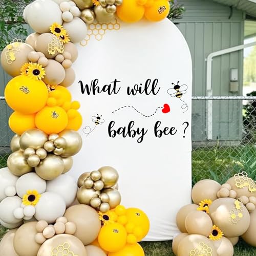 What Will Baby Bee Gender Reveal Decal Sign - Bee Themed Decoration