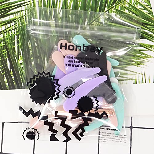 Honbay 36Pcs Makeup Spatula Set Metal Alloy & Plastic Cream Scoops