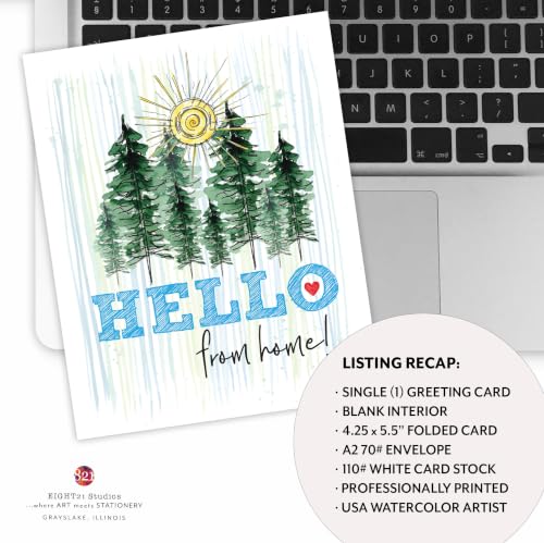 Summer Camp Greeting Card for Kids - Blank Note from Parents