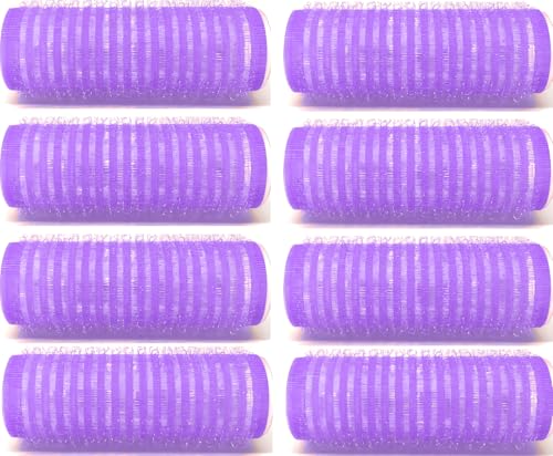 Bexter Self Grip Hair Rollers - Heatless Small Plastic Curlers 24 Pack