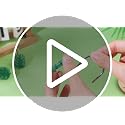 Tropical Leaf Shower Curtain Hooks - 12 Pcs Hawaiian Style Green