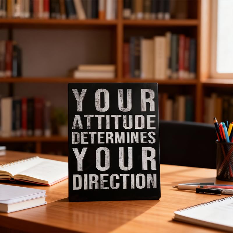 YOOSART Inspiring Quote Wooden Wall Plaque Decorative Art YM1689
