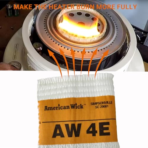 Kerosene Heater Wick Replacement AW4E for Sengoku, KeroHeat, Heatmate & Mega Heat - Easy Install