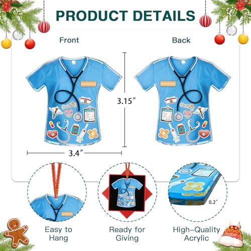 Nurse Christmas Ornament 2025 - Thank You Gift for Healthcare Heroes