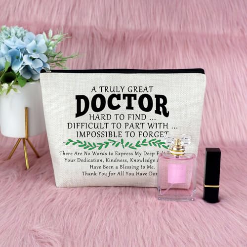 Doctor Appreciation Makeup Bag - Medical Student Graduation & Thank You Gift