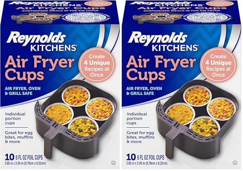 Reynolds Kitchens Air Fryer Cups - 8 oz, 20 Pack, Oven & Grill Safe