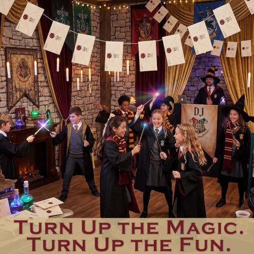 Harry Potter Floating Banner Set with 60 Letter Cards, 6 Strings,