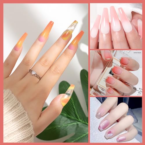 HomTop 8-Piece Nail Art Brush and Dotting Tools Set for DIY Manicure