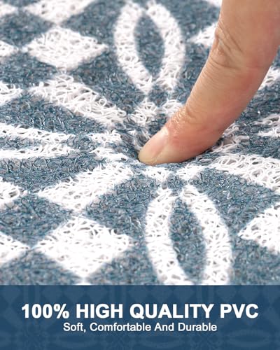 Non-Slip Bathtub Mat with Loofah Texture for Comfort & Safety
