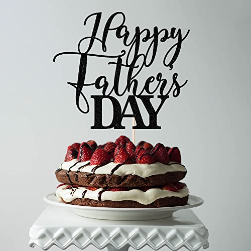 Happy Father's Day Cake Topper - Dad Birthday Decoration