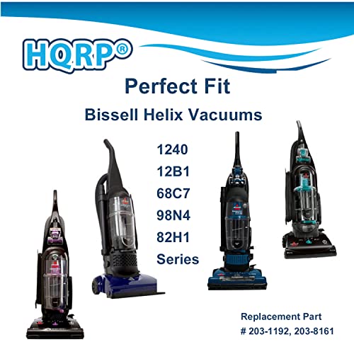 HQRP 2-Pack Washable Foam Filters for Bissell PowerForce Vacuums