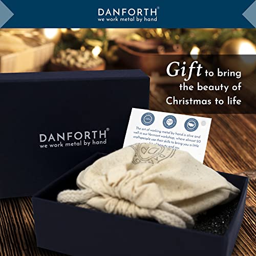 Danforth Pewter Nativity Set - Handcrafted Wisemen Figurines - Made in USA