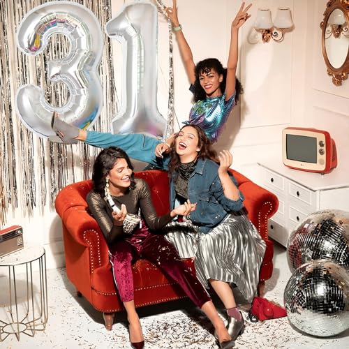40 Inch Number 6 Foil Helium Balloon for Birthday Parties