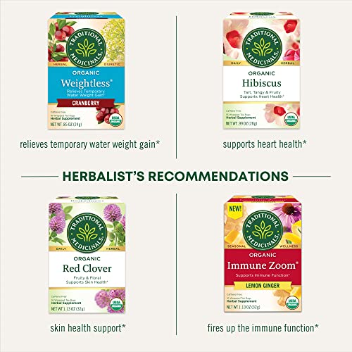 Traditional Medicinals Organic Dandelion Leaf & Root Tea, 16 Tea Bags