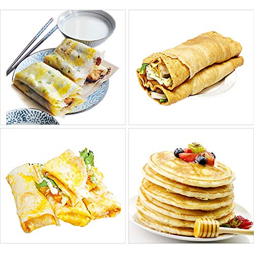 Wooden Crepe Spreaders - 2 Pack Pancake Batter Tools