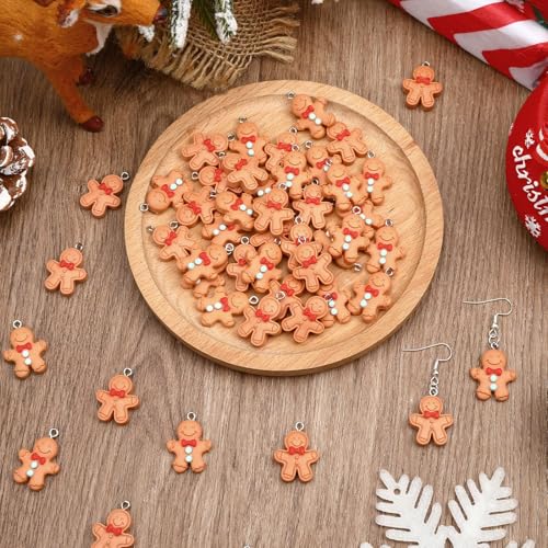 48Pcs Mini Gingerbread Man Christmas Ornaments Tree Decorations - Variation of THIS listing