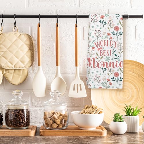 Decorative Kitchen Towels for Nonnies - 16x24in Soft Hand Towels