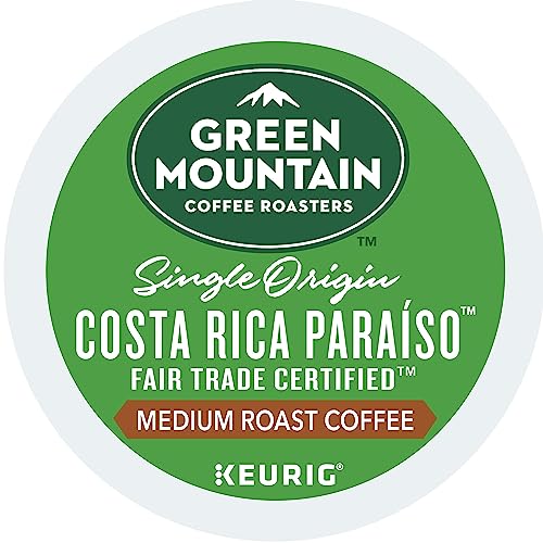 Green Mountain Coffee Costa Rica Paraíso K-Cup Pods, 24 Count