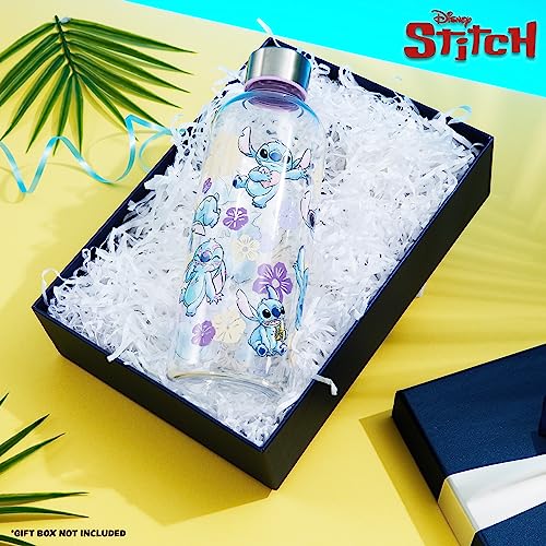 Disney Stitch Water Bottle for Kids - 850ml Leak-Proof BPA-Free Sports Bottle