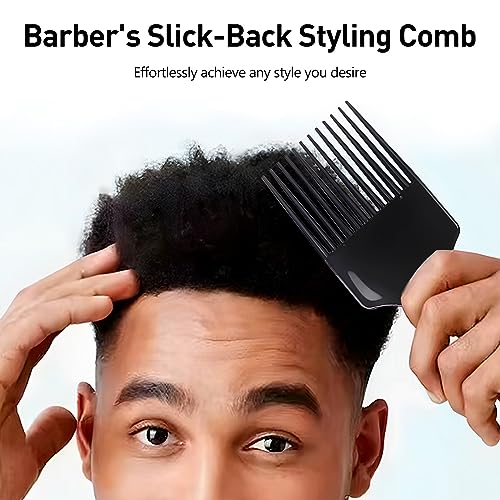 Kootinn 4-Pack Wide-Tooth Afro Hair Pick Combs for Volume and Styling