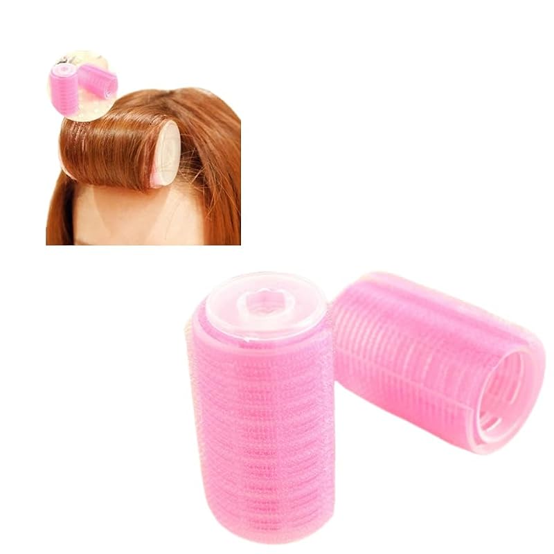 Self-Adhesive Hair Rollers and Volume Curlers for Bangs