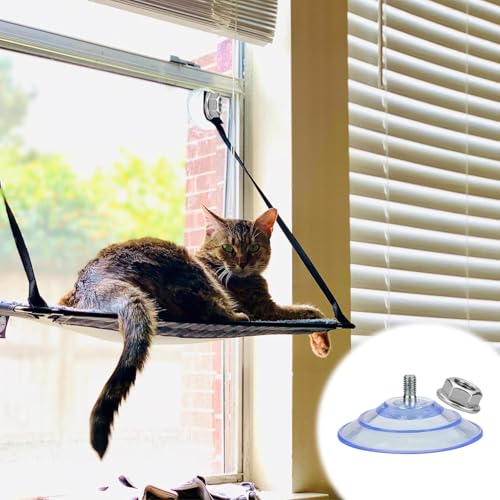 4-Pack Heavy-Duty PVC Suction Cups with Stainless Steel Screws