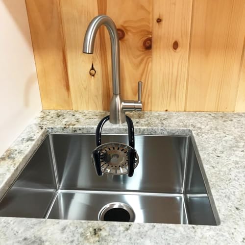 AUXPhome 2 Pack Adjustable Sink Caddy & Sponge Holder, Rustproof Kitchen Organizer