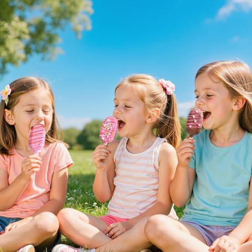Ouddy Life Pink Silicone Popsicle Molds Set of 2 - Multi-Use