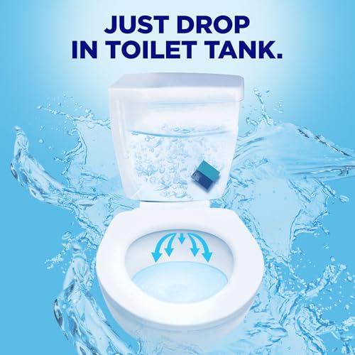 Soft Scrub In-Tank Toilet Cleaner Duo-Cubes Sapphire Waters 4 Count