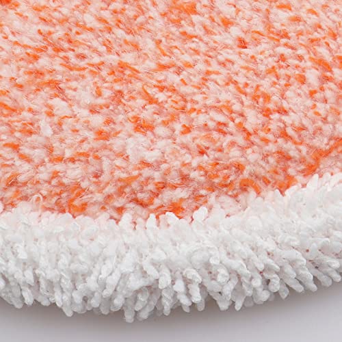 GreeSuit Electric Mop Pads - 7.28in Round Heavy Scrub Pads (4 Pack)