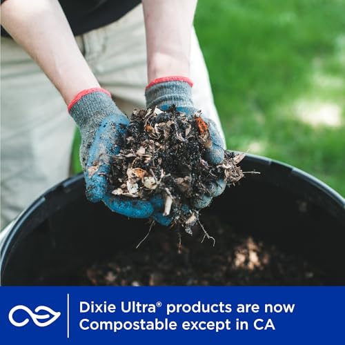Dixie Ultra 20oz Paper Bowls - 25 Count, Soak Proof & Compostable