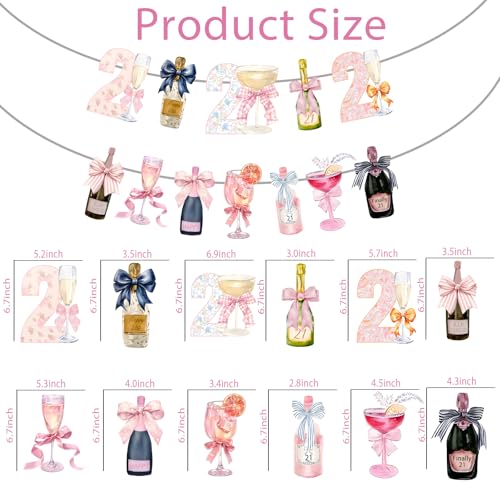 Pink 21st Birthday Banner for Elegant Party Decorations