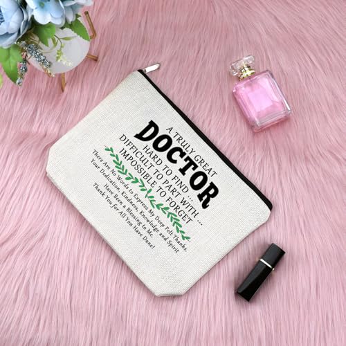 Doctor Appreciation Makeup Bag - Medical Student Graduation & Thank You Gift