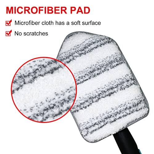MOSEN Replacement Scrubber Pad Set for Tub & Tile Cleaning