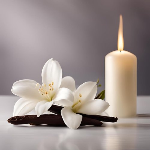 1OAK Vanilla Bean Candle - Hand-Poured Soy Wax Scented Candle for Home - 7oz.