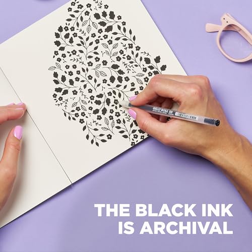 Sakura Gelly Roll Medium Point Gel Ink Pen Set - 3 Count Black