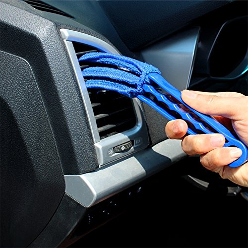 SENHAI Microfiber Duster Set for Window Blinds & Vents - 2 Extra Sleeves
