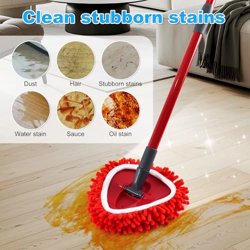 Ocedar 1 Tank Spin Mop Replacement Head with Microfiber Pads – Compatible with Easywring Spin Mops, 3 Pack