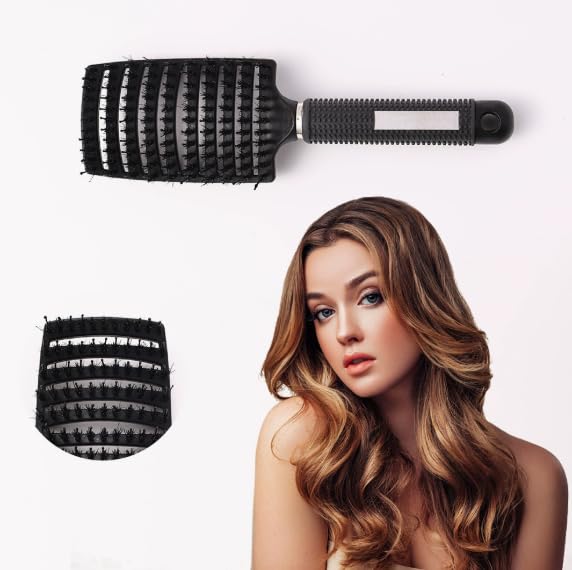 Detangling Hair Brush and Scalp Massager for Wet and Curly Hair