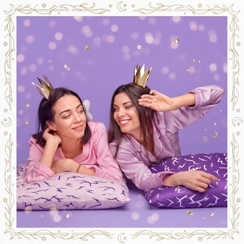 Kpop Lightning Pattern Pillow Covers - 18x18 Inch Soft Silk-Feel Set of 2