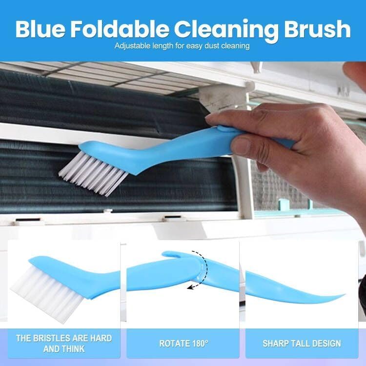 3-Piece Air Conditioner Condenser Fin Comb and Coil Cleaning Brush Kit