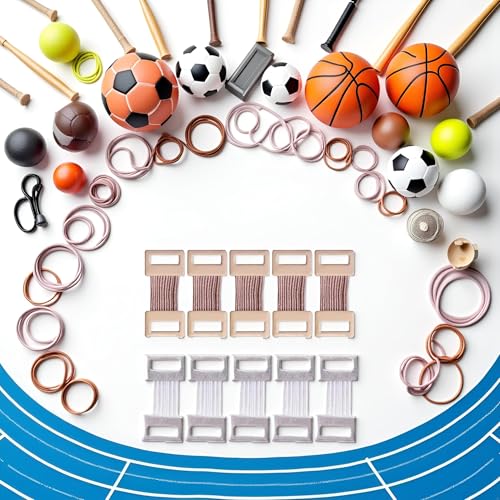 10 Pcs Bandage Wrap Stretch Metal Clips Fixation Clamps Hooks Kit for Sport White/Coffee Replacement Elastic Bandage Wrap Clips Black, Adhesive Bandages, Bandages and Bandaging Supplies