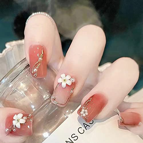 Tatiwoo 300Pcs Purple 3D Nail Charms Assorted Shapes Flower Butterfly Bowknot