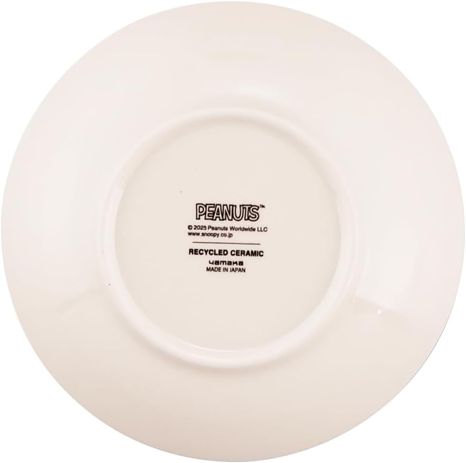 Peanuts SN2500-79 SDGs Recycling Tableware Snoopy Trio Bowl Set of 3 Curry Dishes Soup Plates, Salad Bowl, Diameter 6.7 inches (17 cm) x Depth 15.7 inches (400 ml), Microwave and Dishwasher Safe, Mino