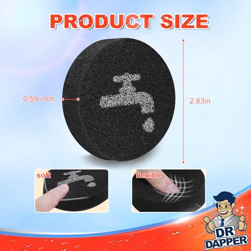 DR DAPPER Sponge Filter Replacement for BLACK+DECKER POWERSERIES+ (4-Pack)