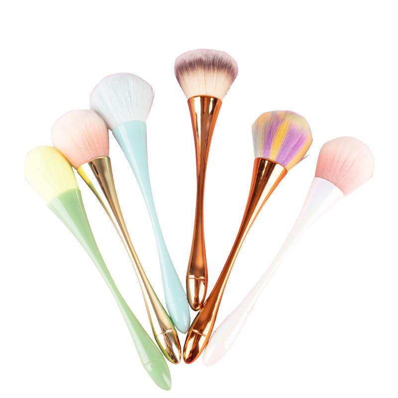 Rainbow Makeup Brush Soft Powder and Foundation Blending Face Brush